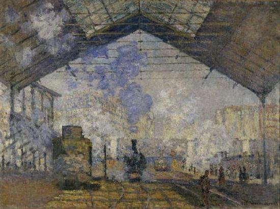  La Gare Saint-Lazare de Claude Monet